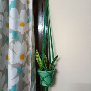 Macrame plant holder